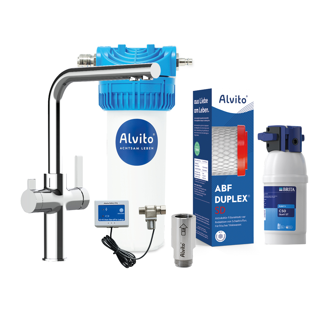 Alvito Einbau Wasserfilter Set Integral Complete