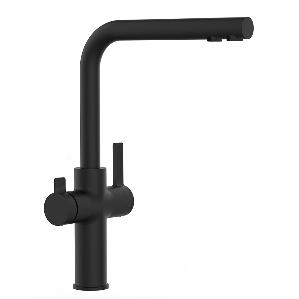 3-/4-Wege-Armatur Paola Neo Messing Black / schwarz beschicht 3-/4-Wege-Armatur Paola Neo Messing Black / schwarz beschicht