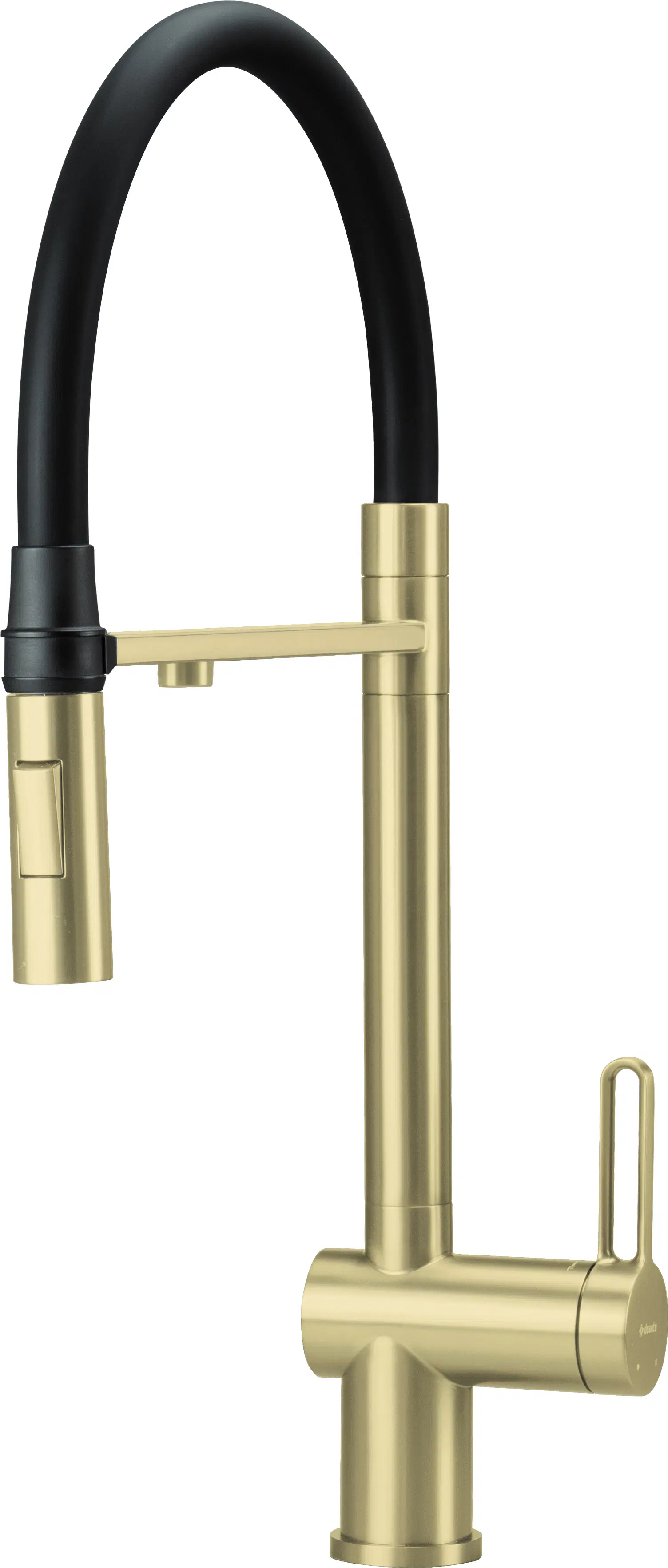 3-Wege-Armatur Primo Edelstahl – goldfarben