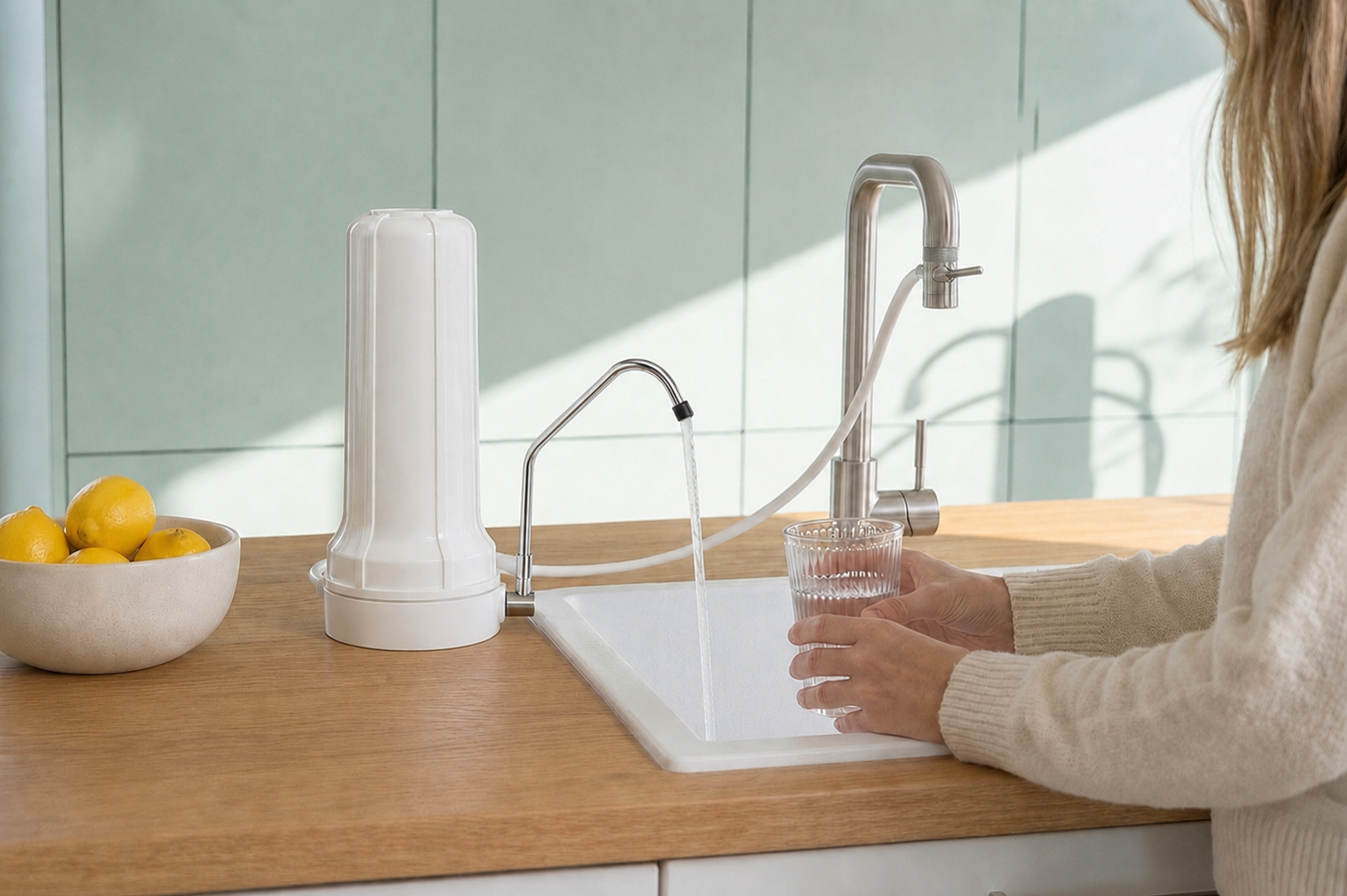 Alvito Auftisch-Wasserfilter Pure