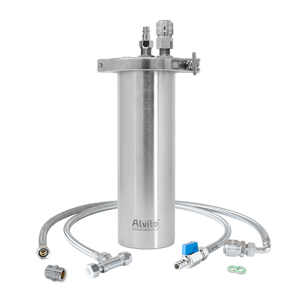 Alvito Einbaufilter INOX T