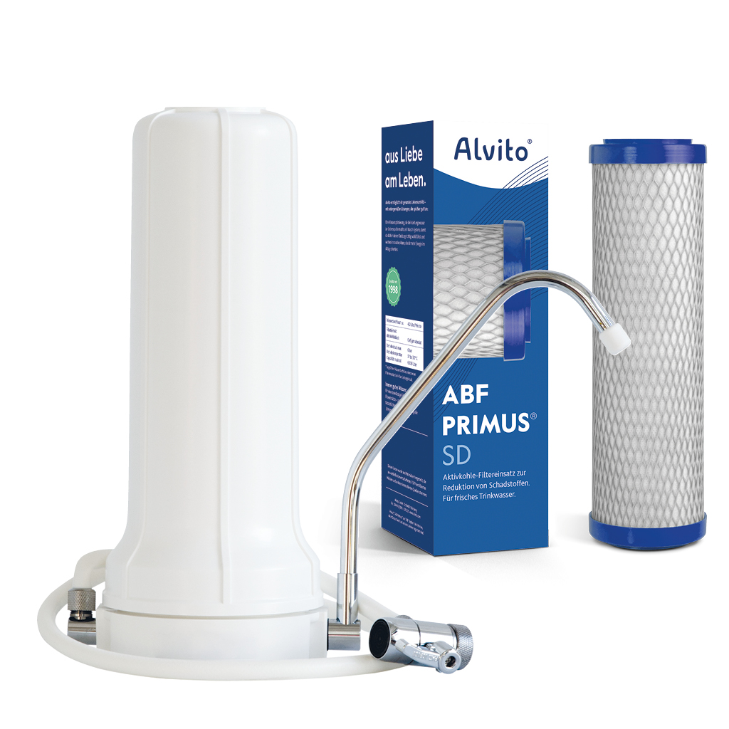 Alvito Auftisch Wasserfilter Set Pure