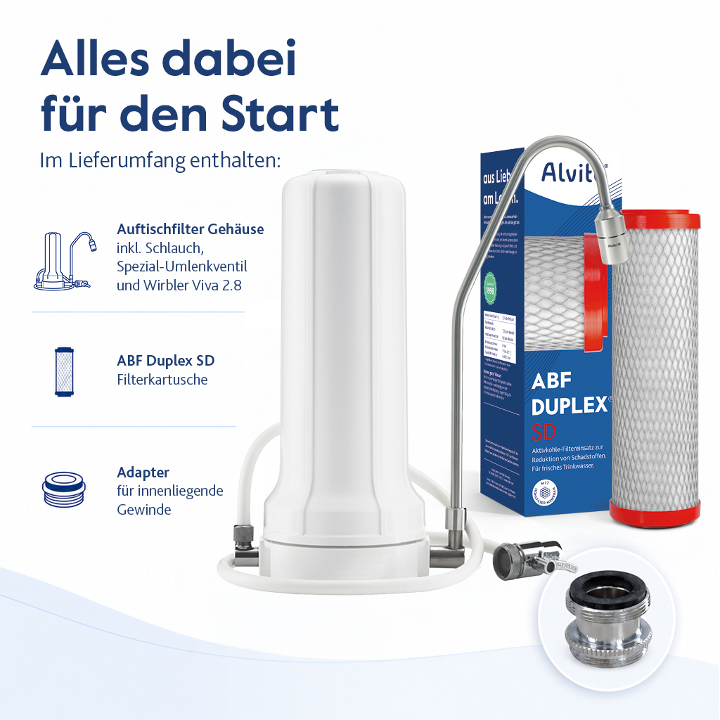 Auftischfilter Vital