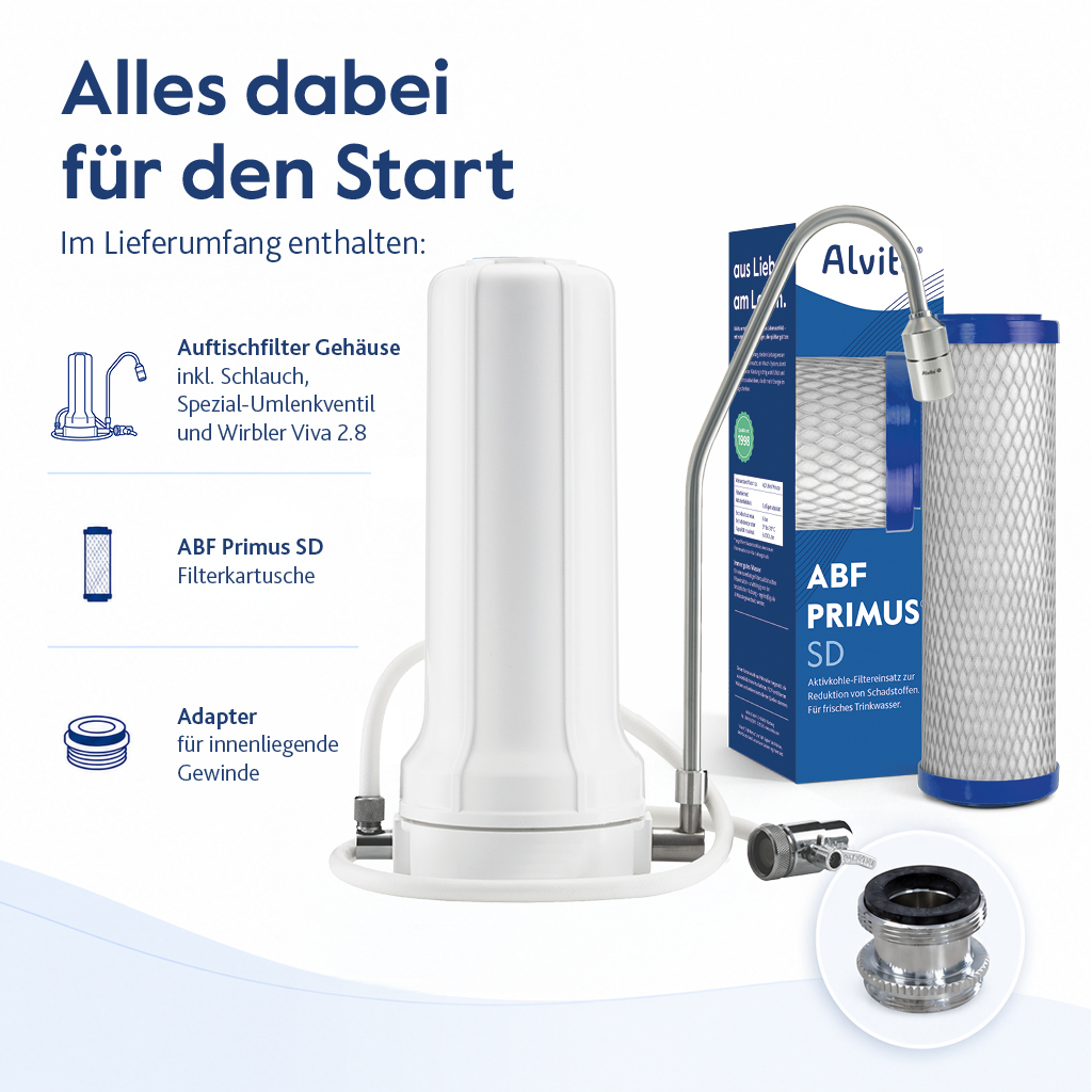 Auftischfilter Vital