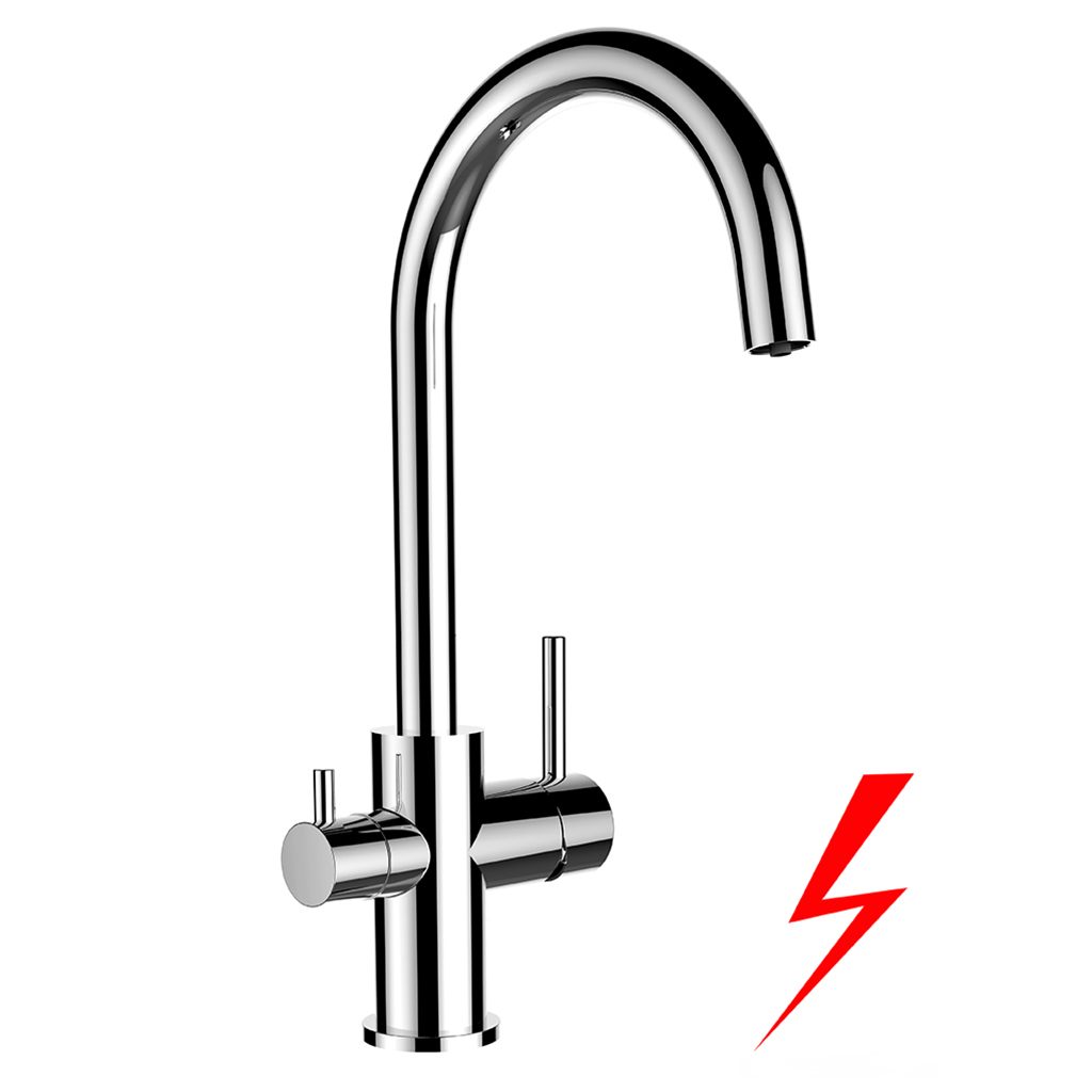 Niederdruck-Armatur Furore Messing verchromt, B-Ware