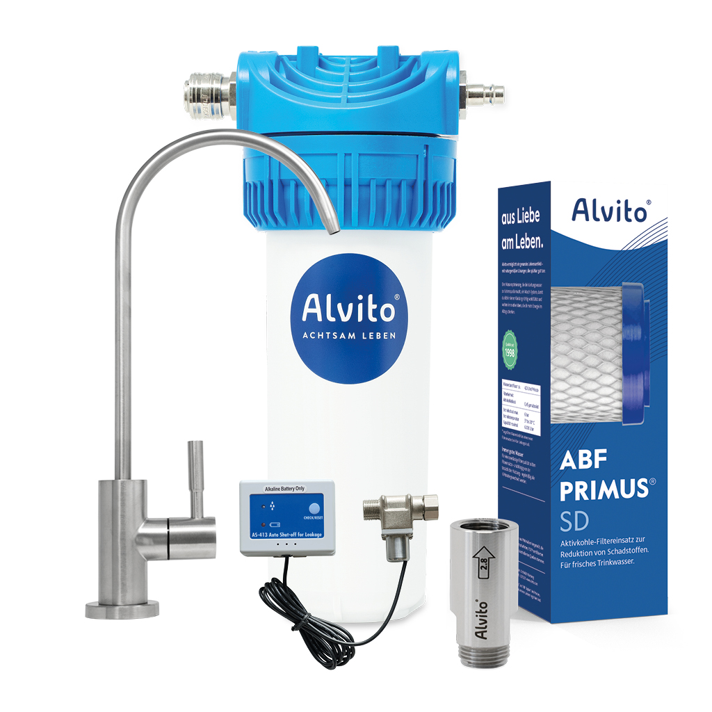 Alvito Einbau Wasserfilter Set Split Pro