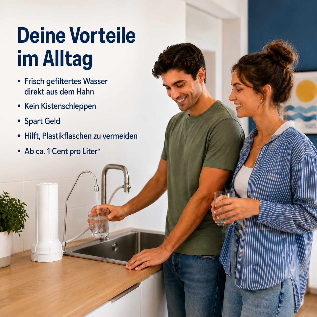 Auftischfilter Set Pure