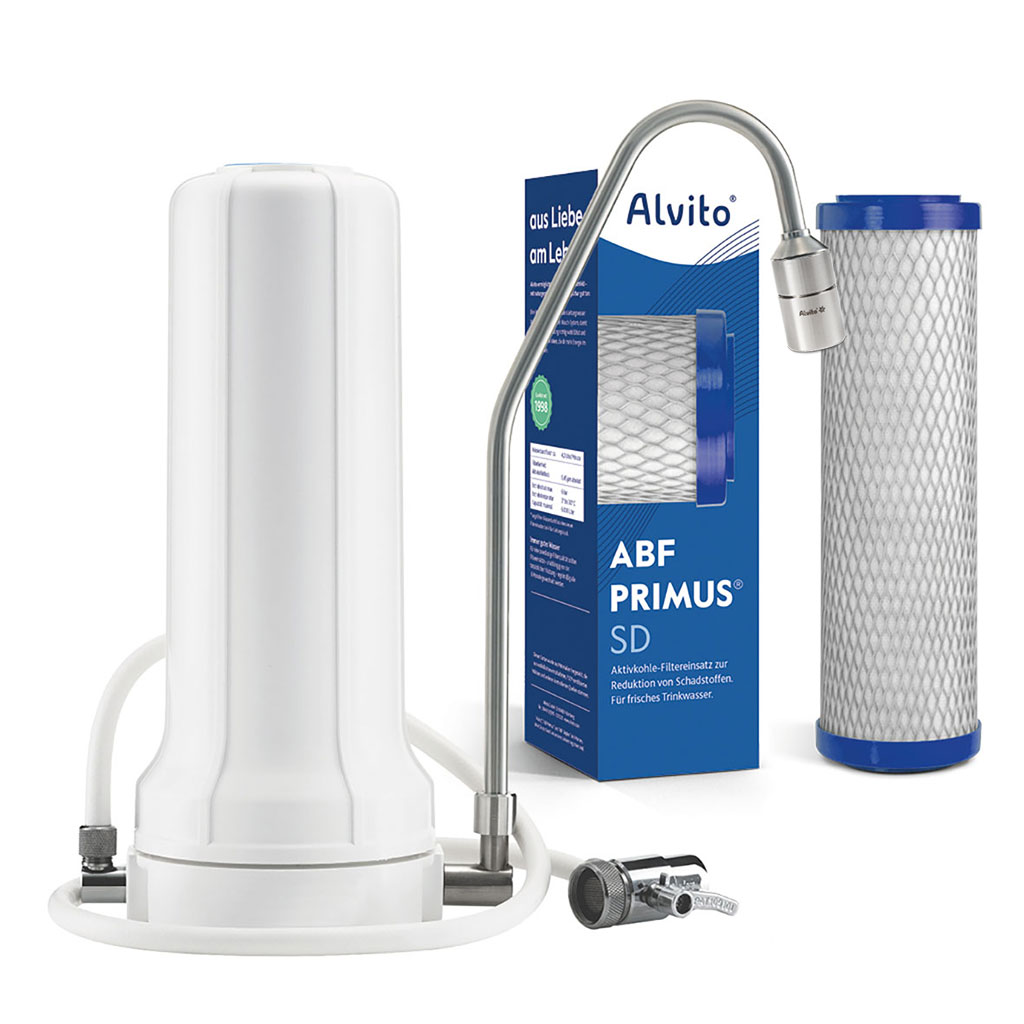 Alvito Auftisch Wasserfilter Set Nature