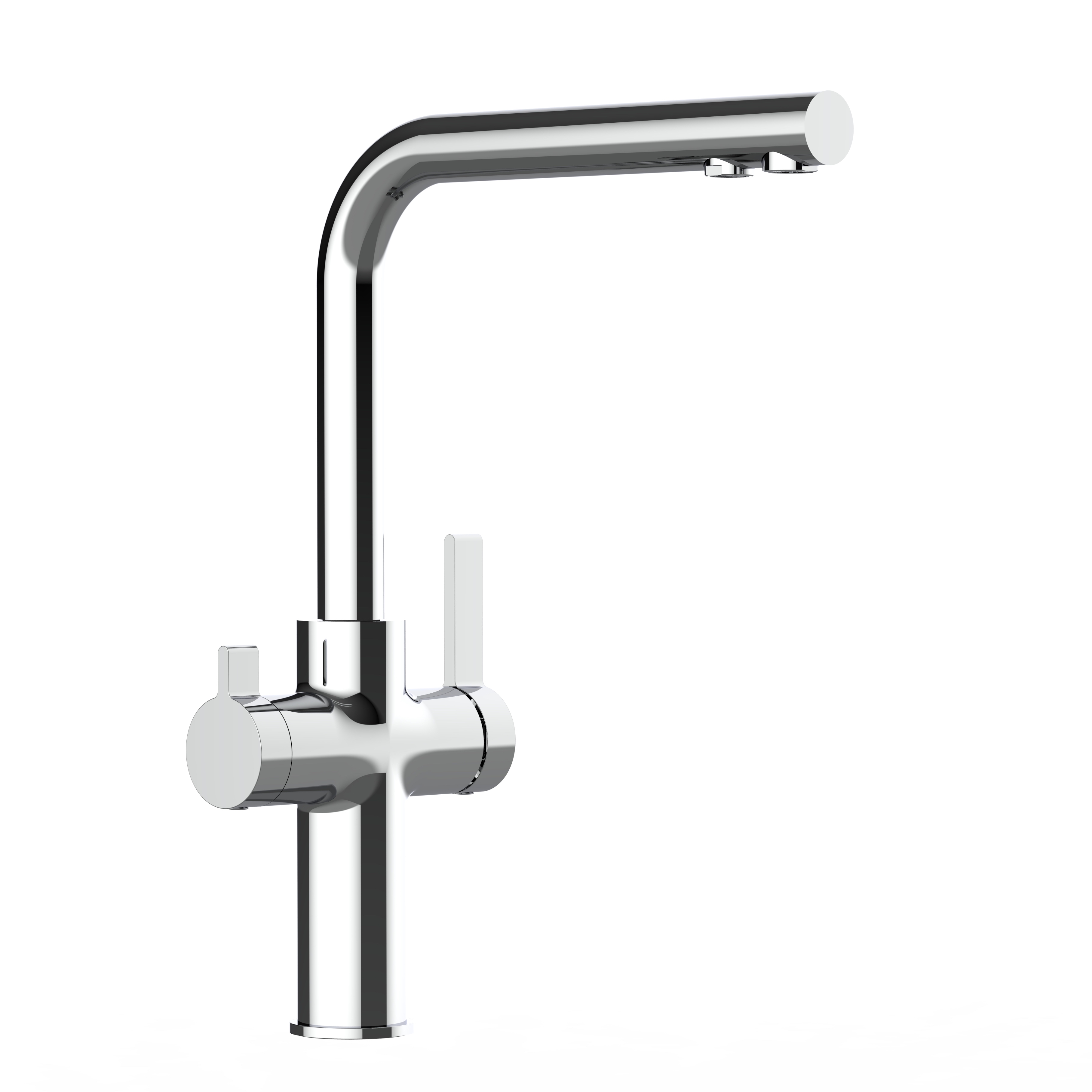 3-/4-Wege-Armatur Paola Neo Messing verchromt 3-/4-Wege-Armatur Paola Neo Messing verchromt